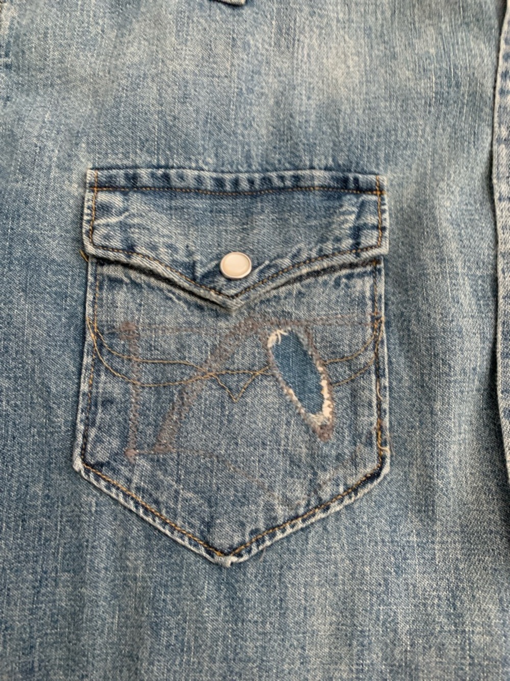 Polo Ralph Lauren Blue Denim Shirt - Picture 7 of 15